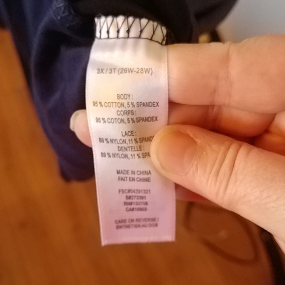 Avon Blue Tank Top 3X - Picture 4 of 6